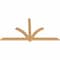 Ekena Millwork Redmond Smooth Timber Gable Bracket, Western Red Cedar, 72"W x 39"H x 1 1/2"D x 3 1/2"F, 13/12 Pitch GBW072X39X0204RED00SWR - alternate 5